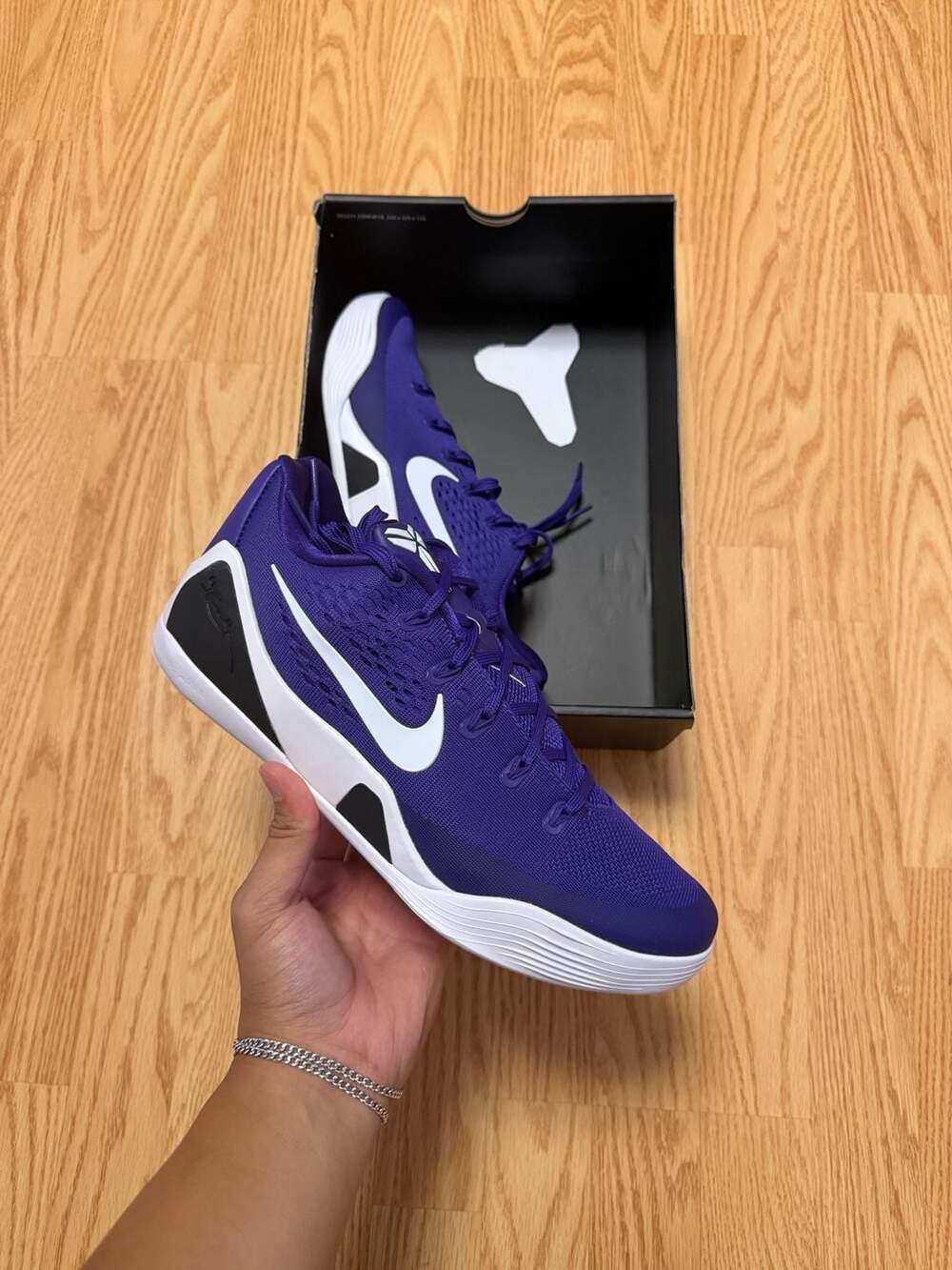 Nike Kobe 9 Elite Low EM Protro TB Court Purple IH5095-500‼️SHIP FAST‼️SZ 10.5M